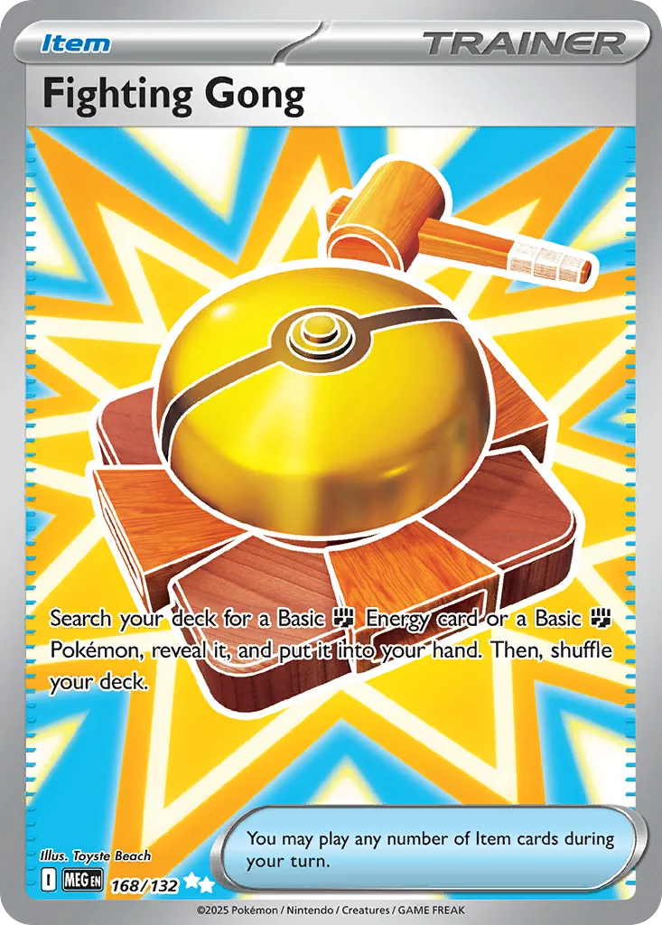Fighting Gong, Mega Evolution #168/132