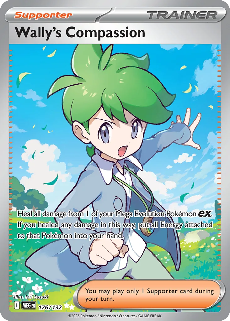 Wally's Compassion, Mega Evolution #176/132