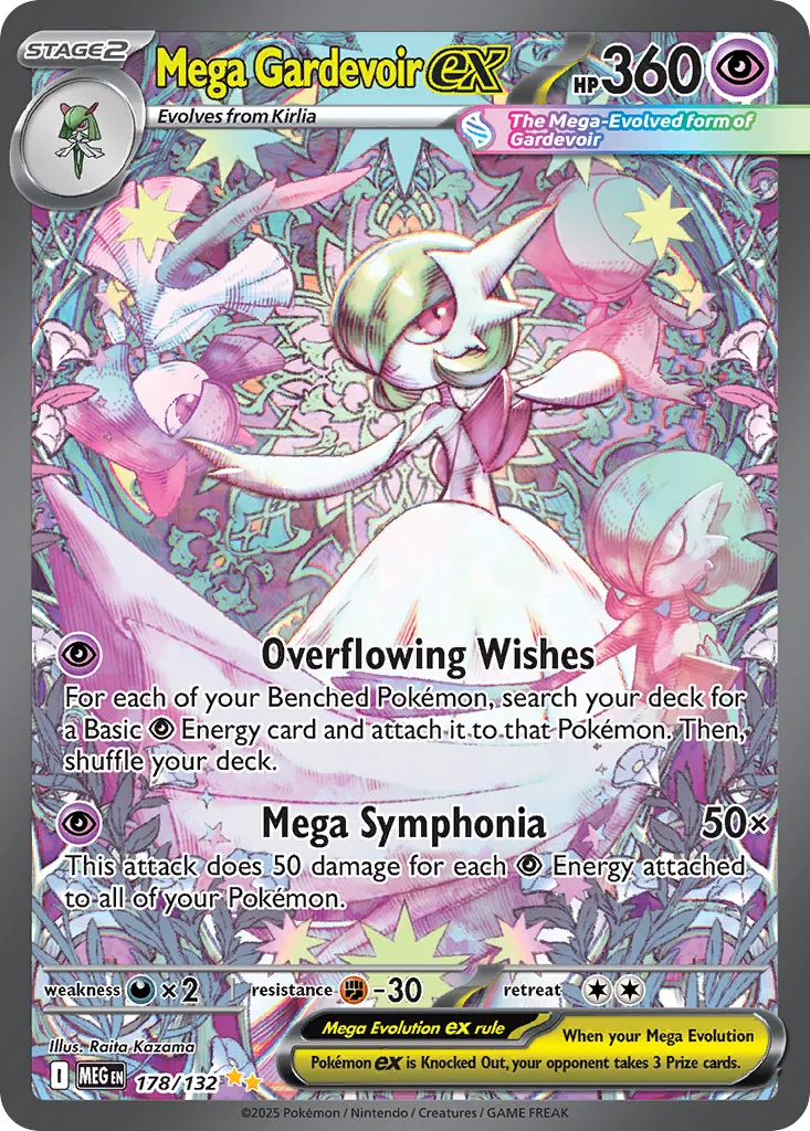 Mega Gardevoir ex, Mega Evolution #178/132