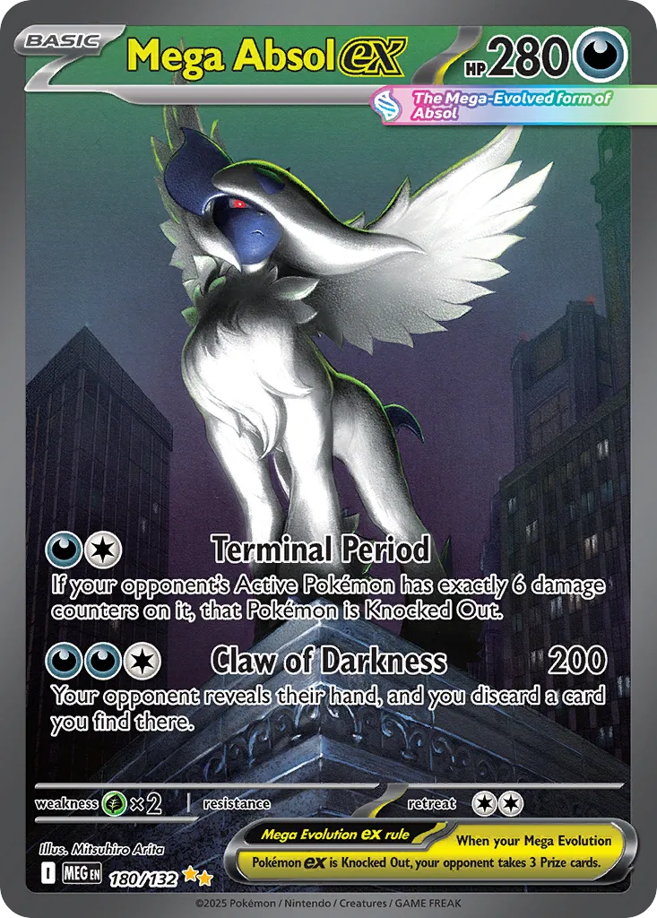 Mega Absol ex, Mega Evolution #180/132