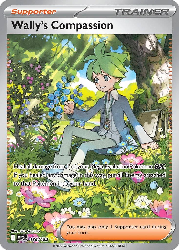 Wally's Compassion, Mega Evolution #186/132