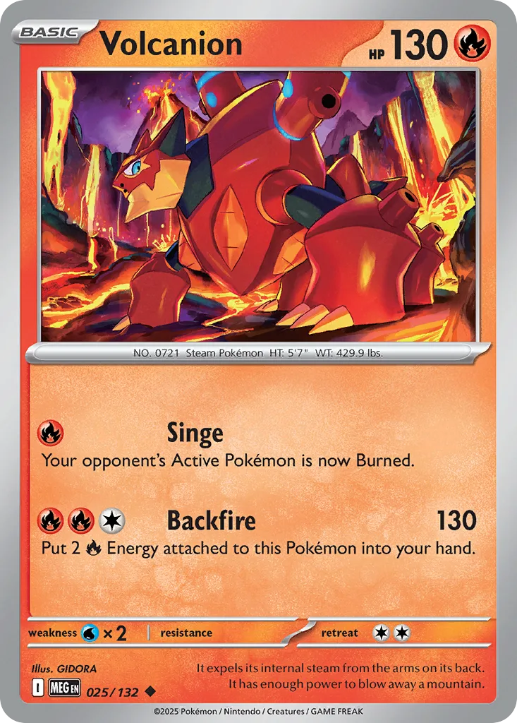 Volcanion, Mega Evolution #025/132