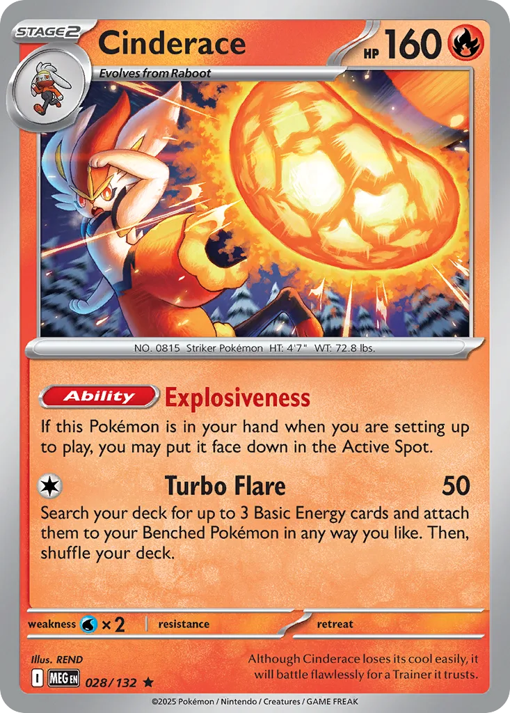 Cinderace, Mega Evolution #028/132