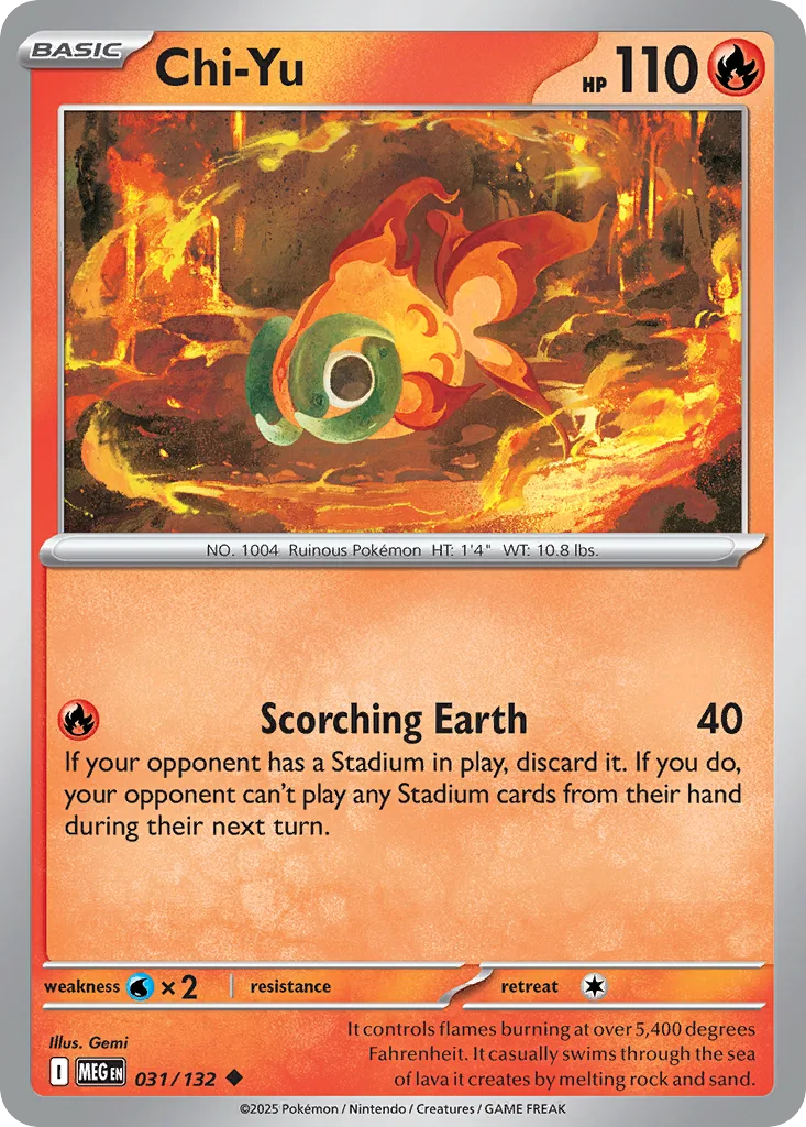 Chi-Yu, Mega Evolution #031/132