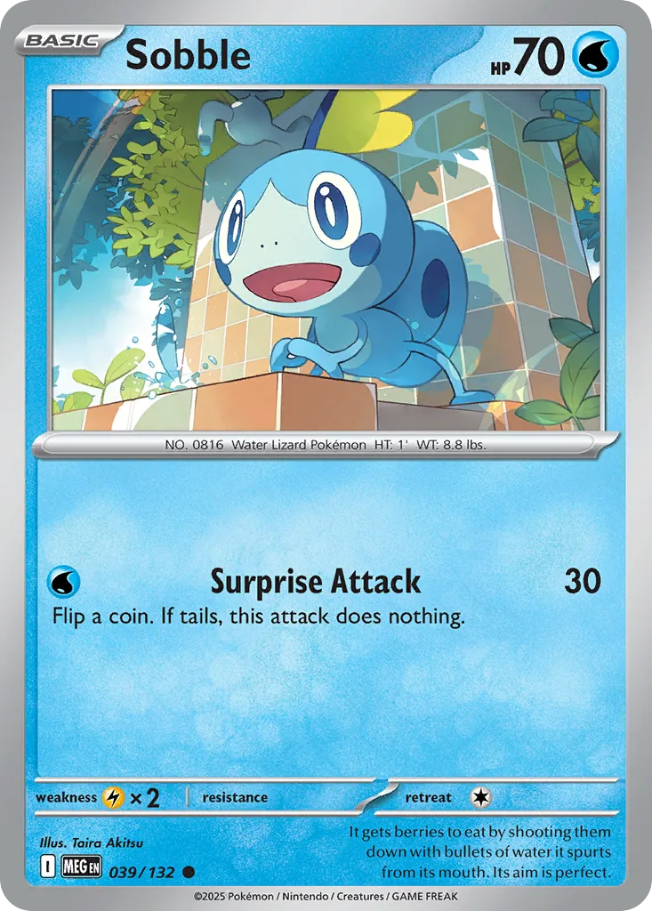 Sobble, Mega Evolution #039/132