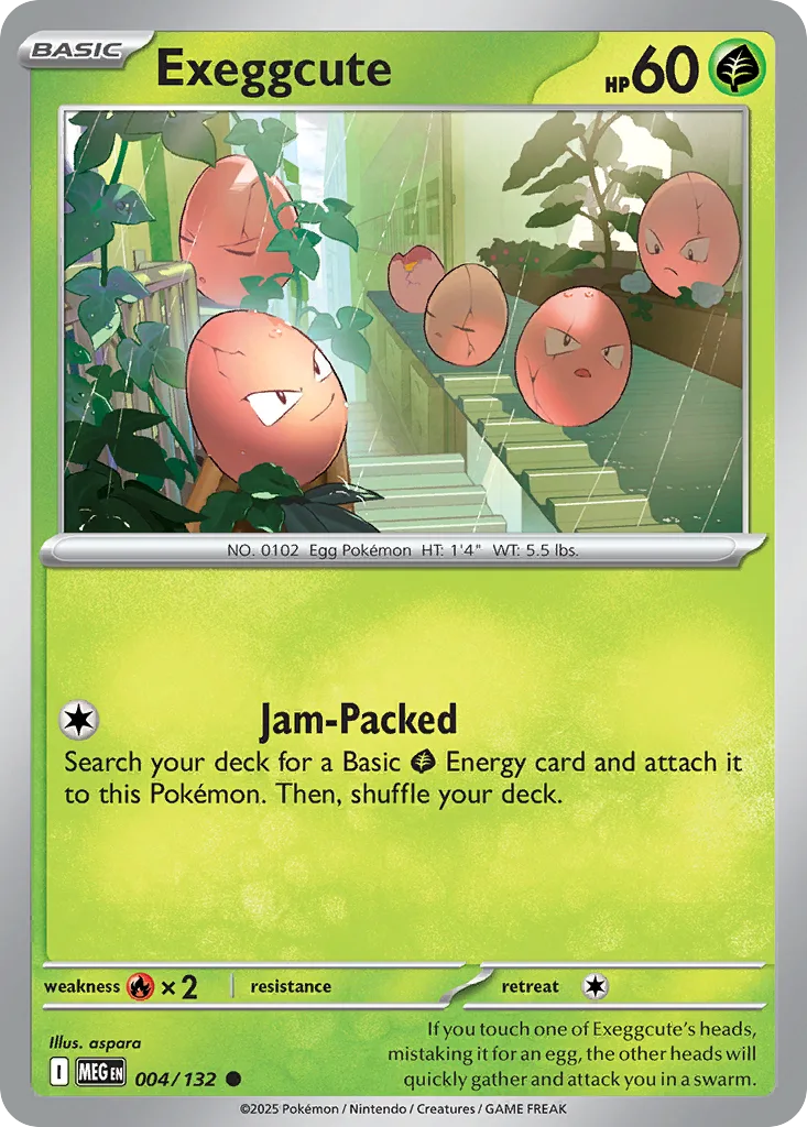 Exeggcute, Mega Evolution #004/132