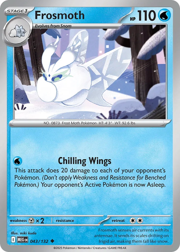 Frosmoth, Mega Evolution #043/132