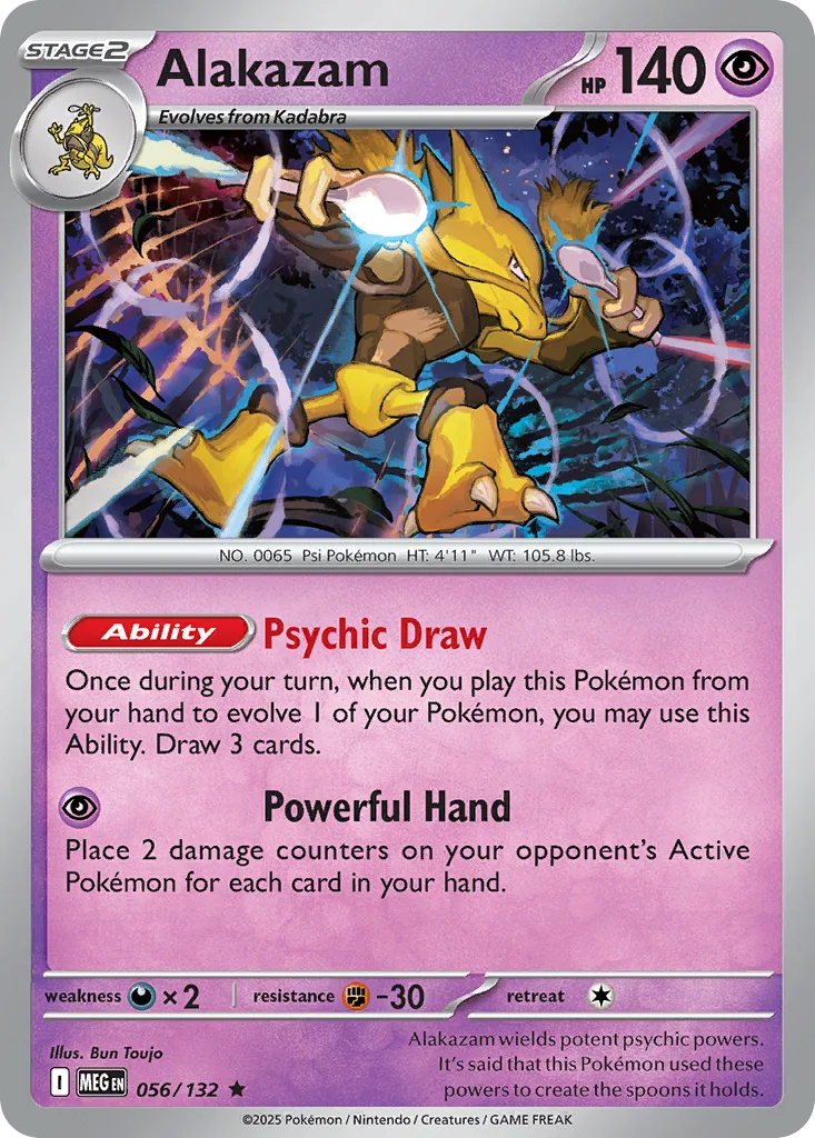 Alakazam, Mega Evolution #056/132