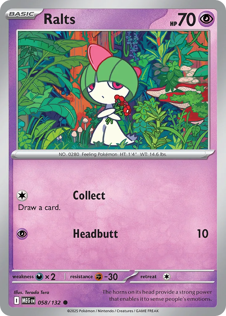 Ralts, Mega Evolution #058/132