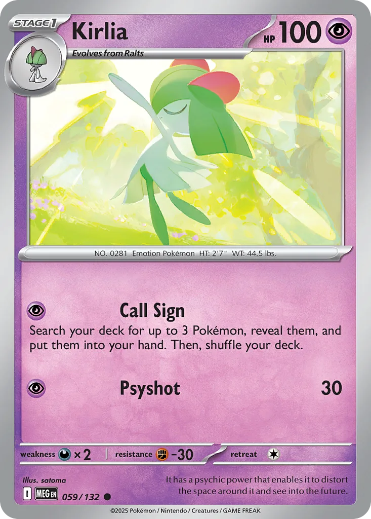 Kirlia, Mega Evolution #059/132