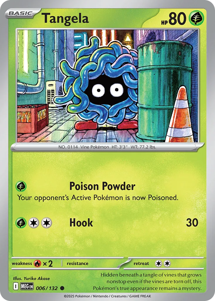 Tangela, Mega Evolution #006/132