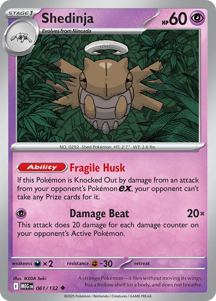 Shedinja, Mega Evolution #061/132