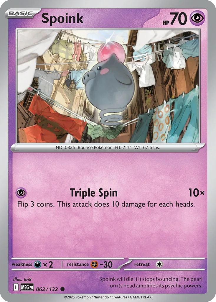 Spoink, Mega Evolution #062/132
