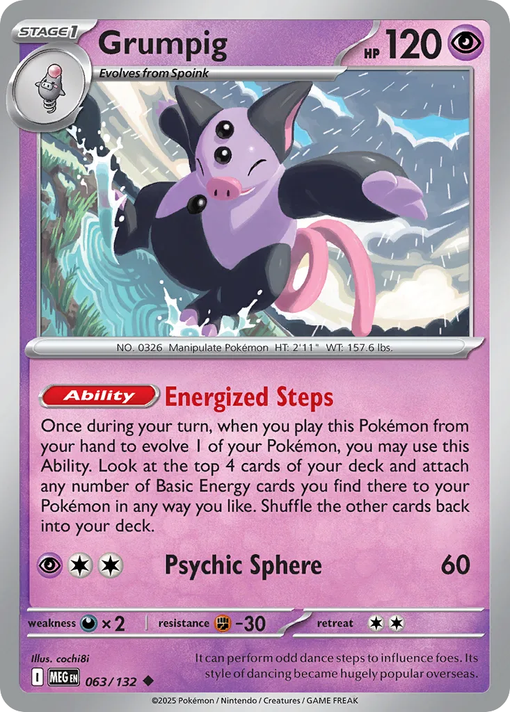 Grumpig, Mega Evolution #063/132