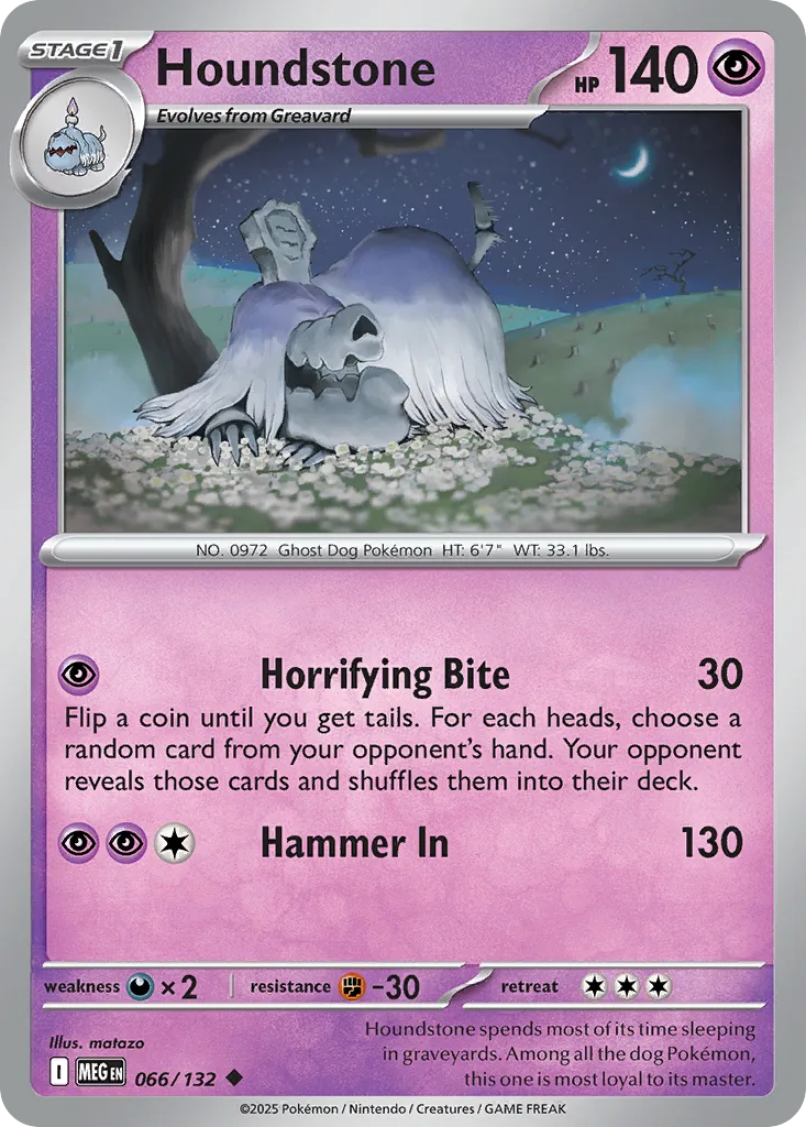 Houndstone, Mega Evolution #066/132