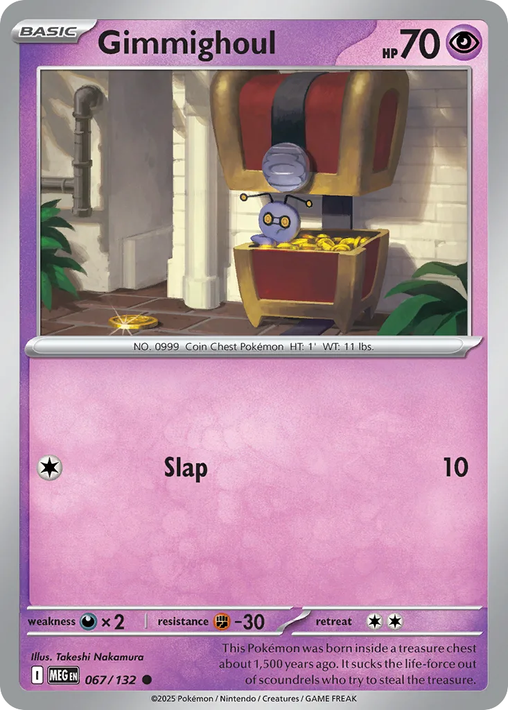 Gimmighoul, Mega Evolution #067/132