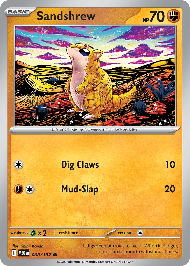 Sandshrew, Mega Evolution #068/132