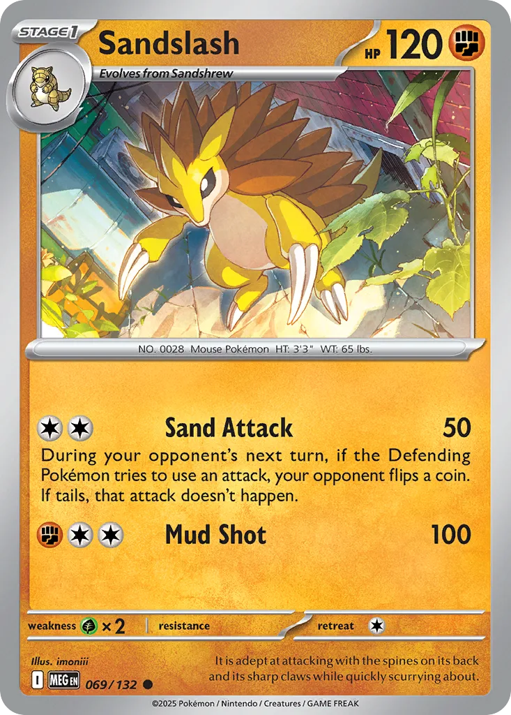 Sandslash, Mega Evolution #069/132