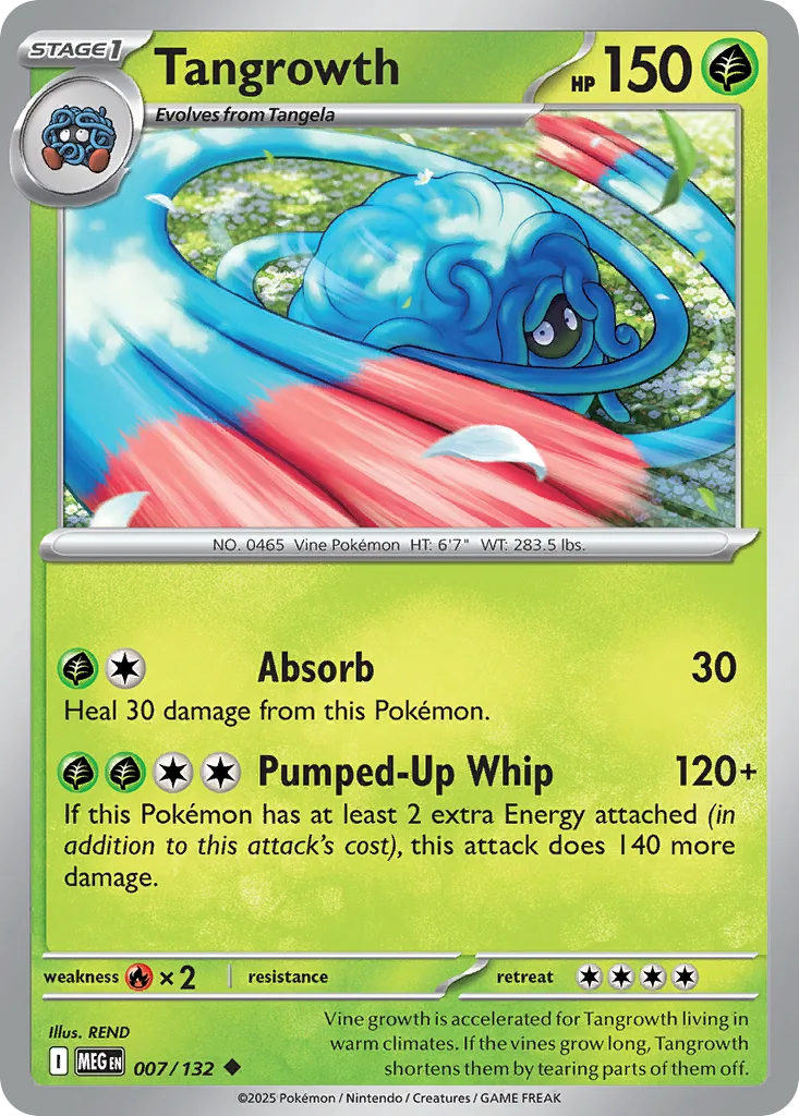 Tangrowth, Mega Evolution #007/132