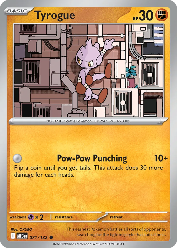 Tyrogue, Mega Evolution #071/132