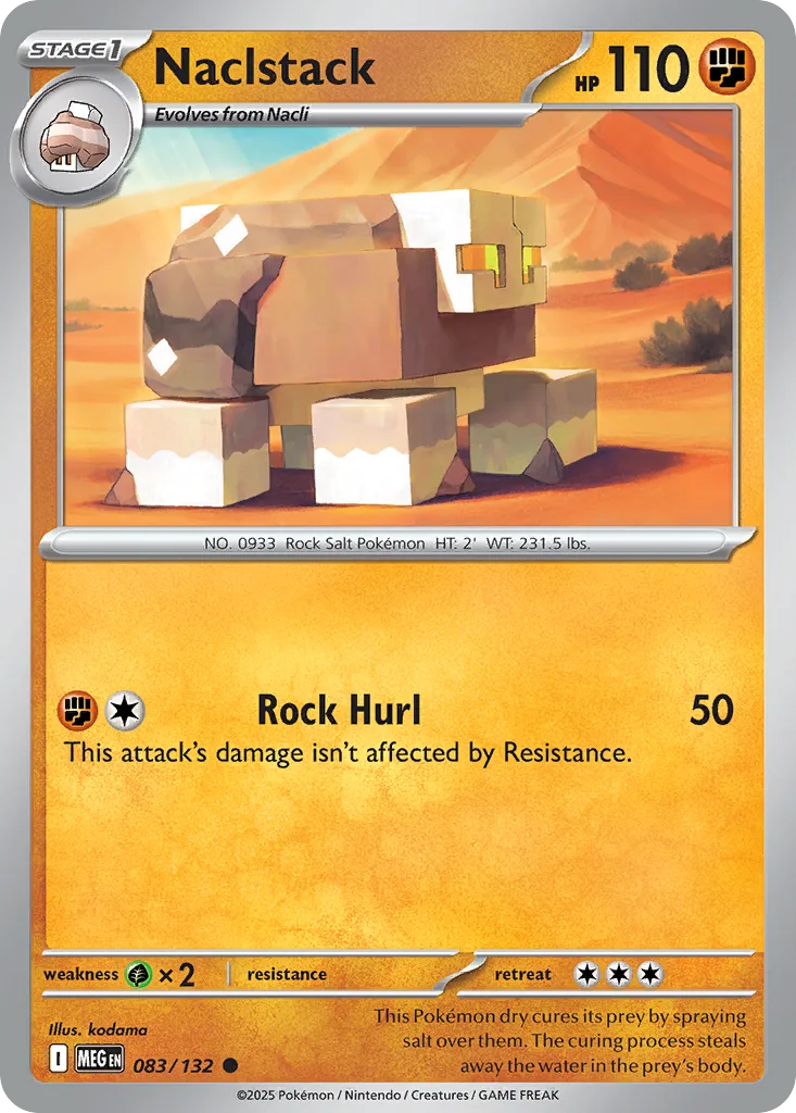 Naclstack, Mega Evolution #083/132