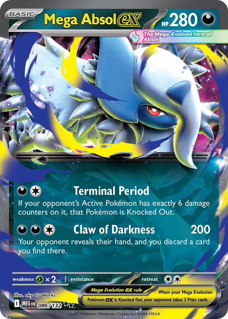 Mega Absol ex, Mega Evolution #086/132