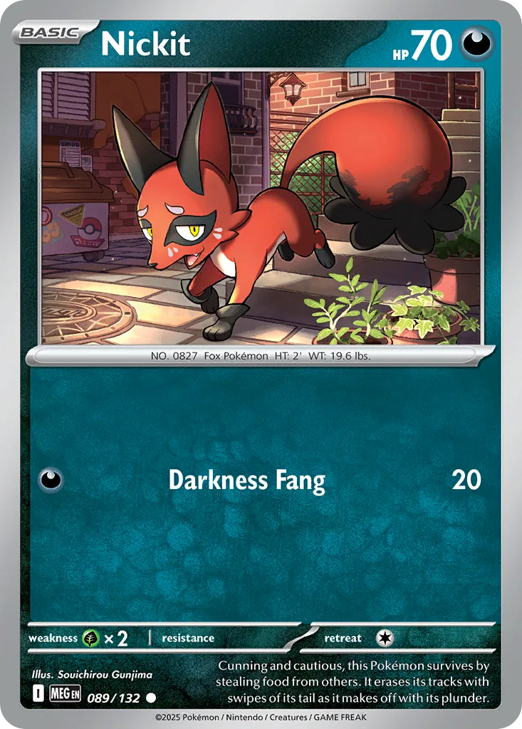 Nickit, Mega Evolution #089/132