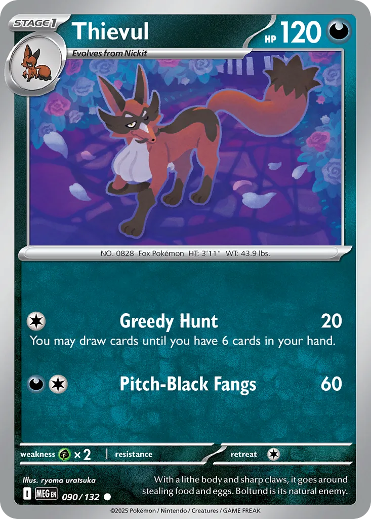 Thievul, Mega Evolution #090/132