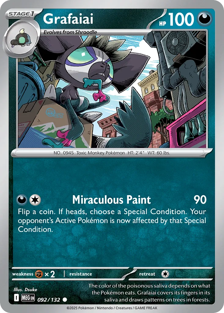 Grafaiai, Mega Evolution #092/132