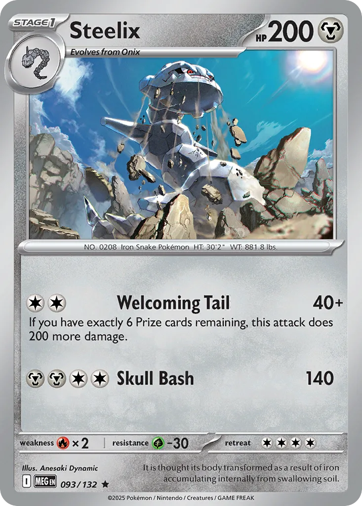 Steelix, Mega Evolution #093/132