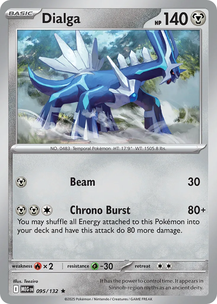 Dialga, Mega Evolution #095/132
