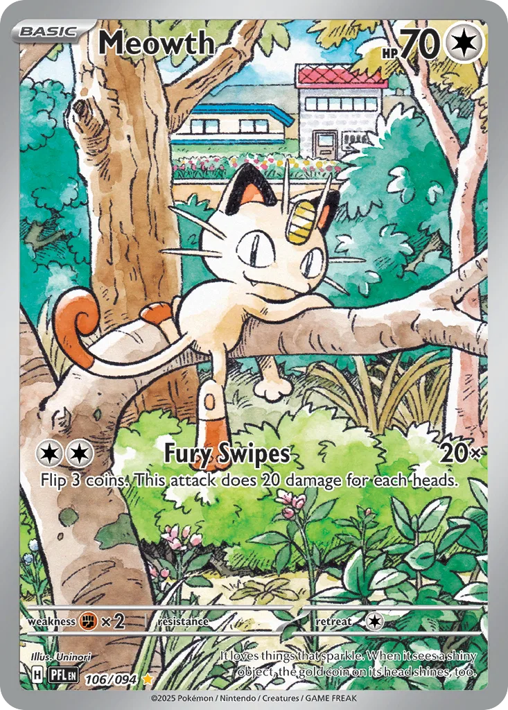 Meowth, Phantasmal Flames #106/094