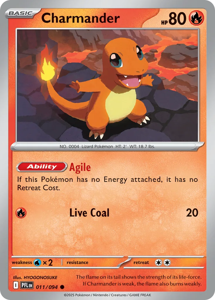 Charmander, Phantasmal Flames #011/094