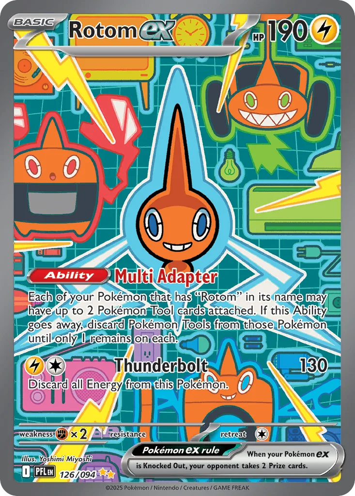 Rotom ex, Phantasmal Flames #126/094