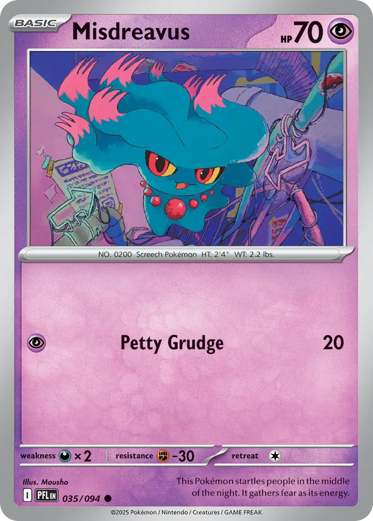 Misdreavus, Phantasmal Flames #035/094