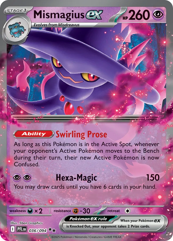 Mismagius ex, Phantasmal Flames #036/094