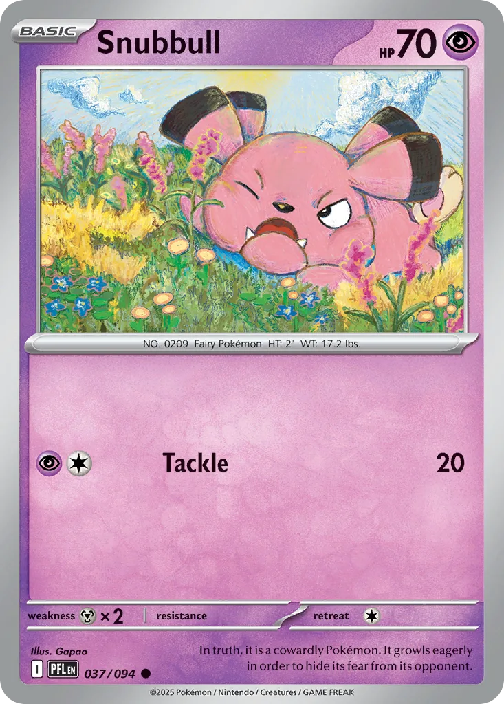 Snubbull, Phantasmal Flames #037/094