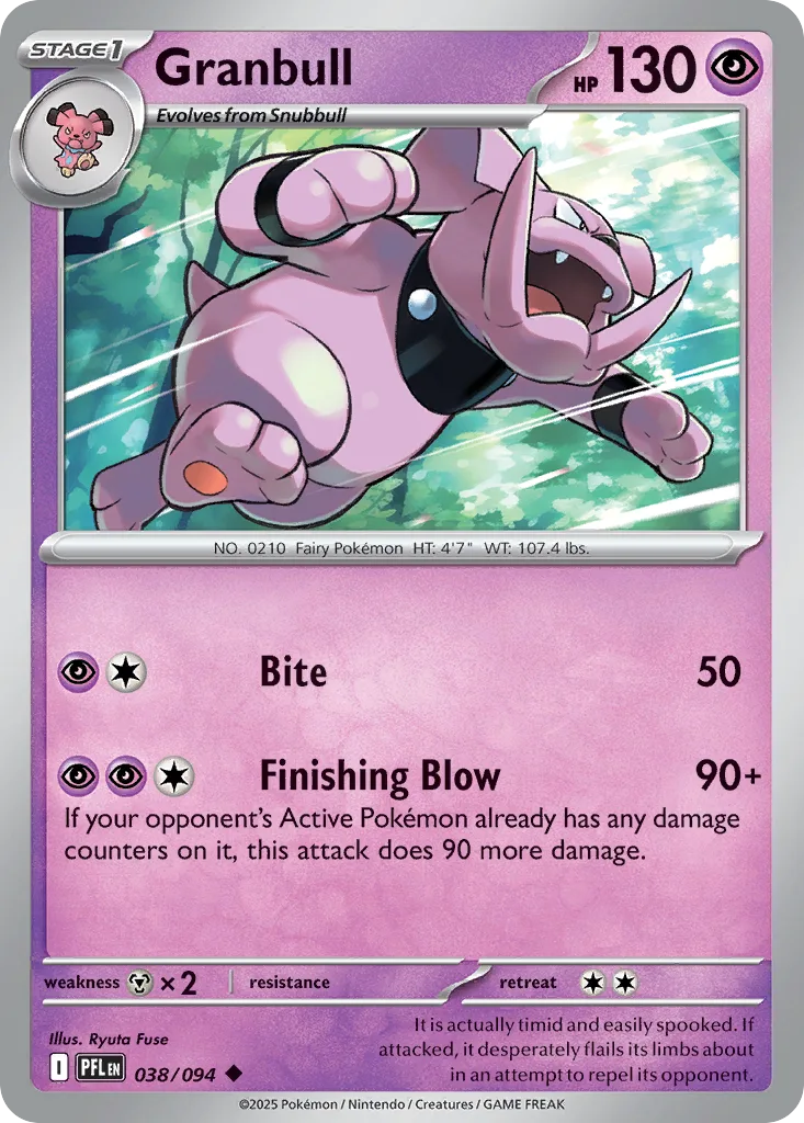 Granbull, Phantasmal Flames #038/094