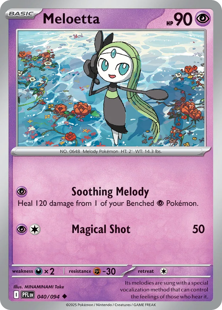 Meloetta, Phantasmal Flames #040/094