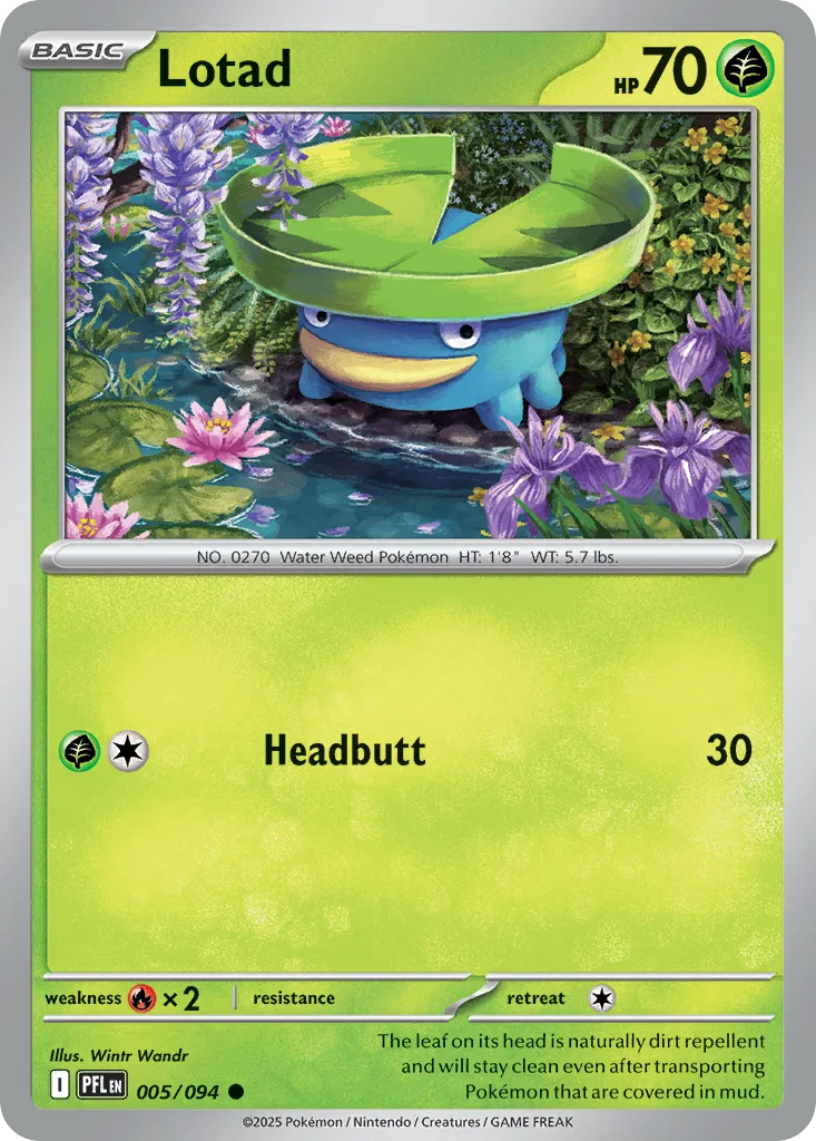 Lotad, Phantasmal Flames #005/094