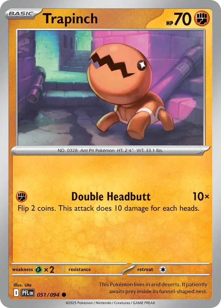 Trapinch, Phantasmal Flames #051/094
