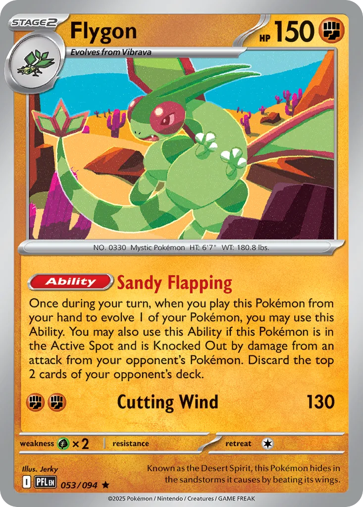 Flygon, Phantasmal Flames #053/094