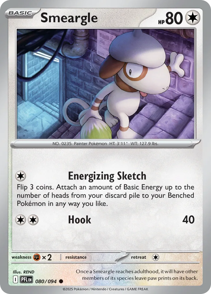 Smeargle, Phantasmal Flames #080/094