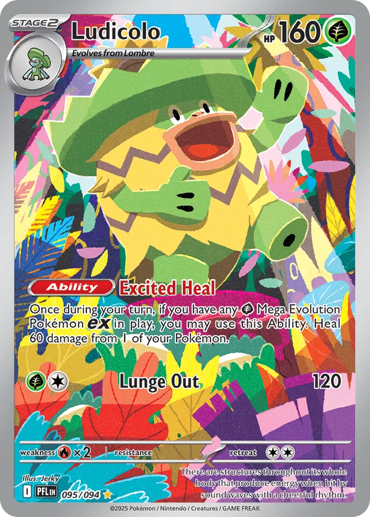 Ludicolo, Phantasmal Flames #095/094