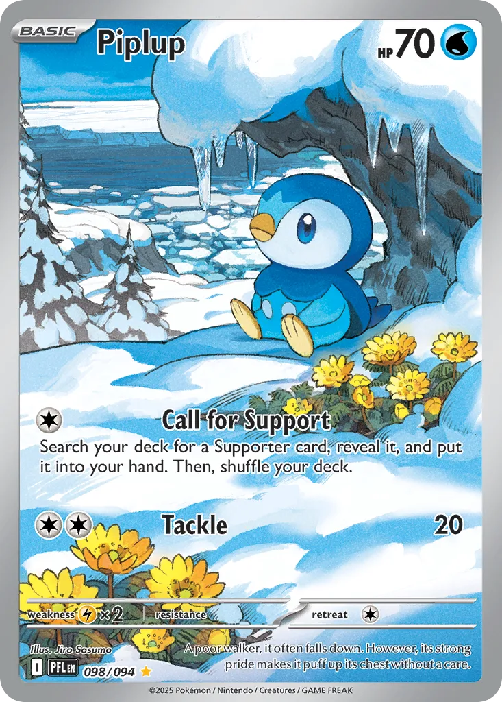 Piplup, Phantasmal Flames #098/094