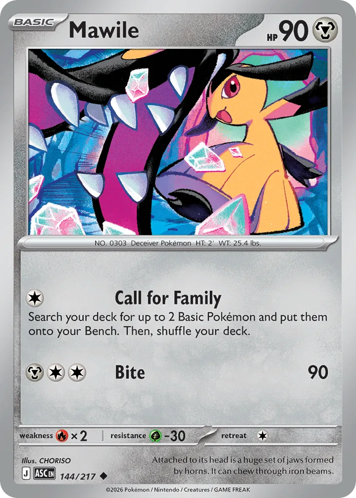 Mawile, Ascended Heroes #144/217
