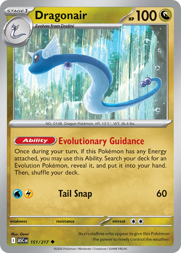 Dragonair, Ascended Heroes #151/217