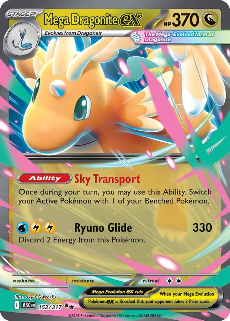 Mega Dragonite ex, Ascended Heroes #152/217