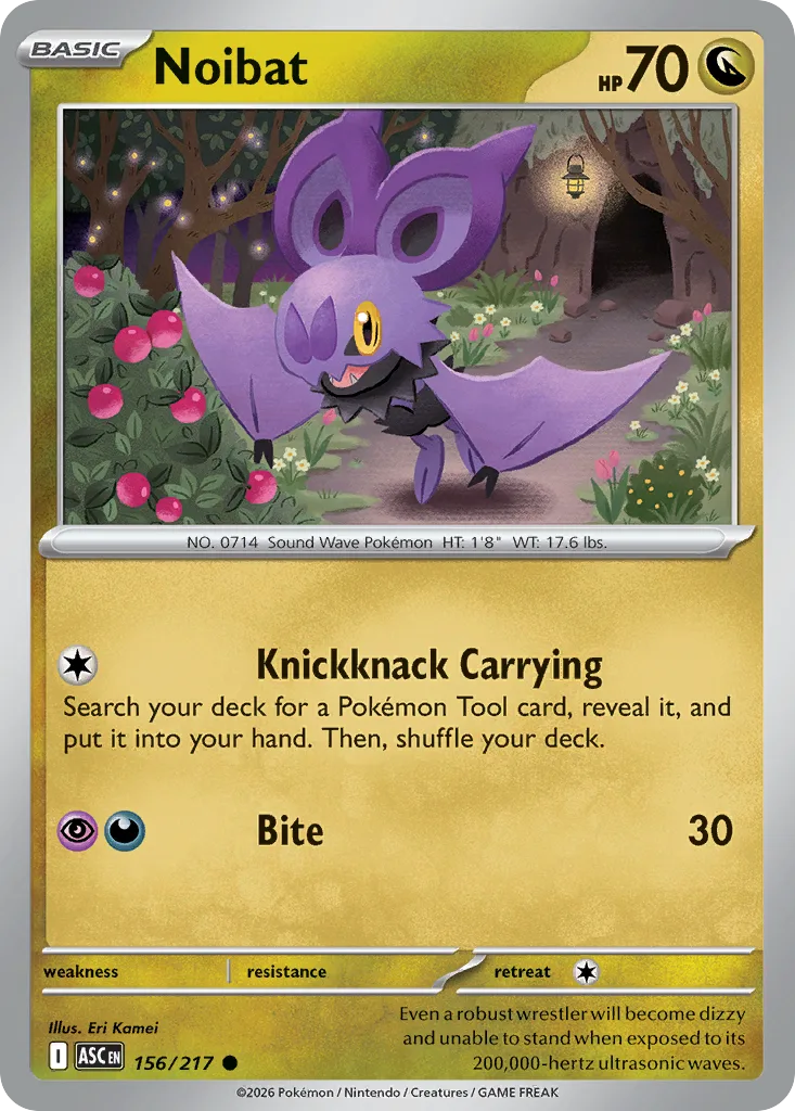 Noibat, Ascended Heroes #156/217