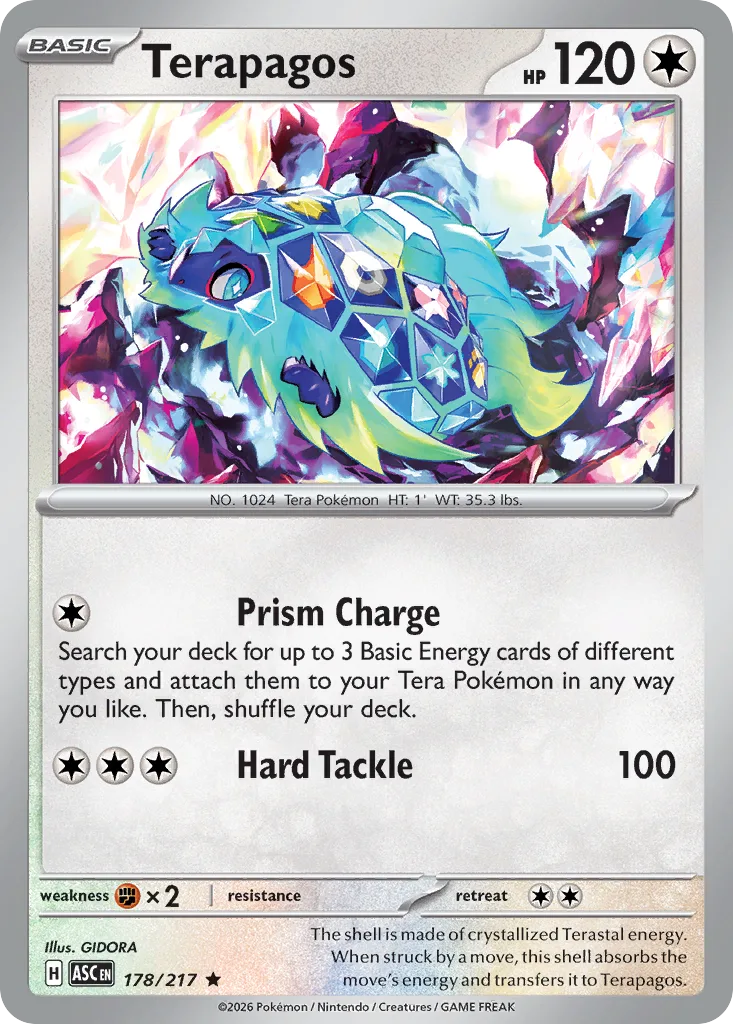 Terapagos, Ascended Heroes #178/217
